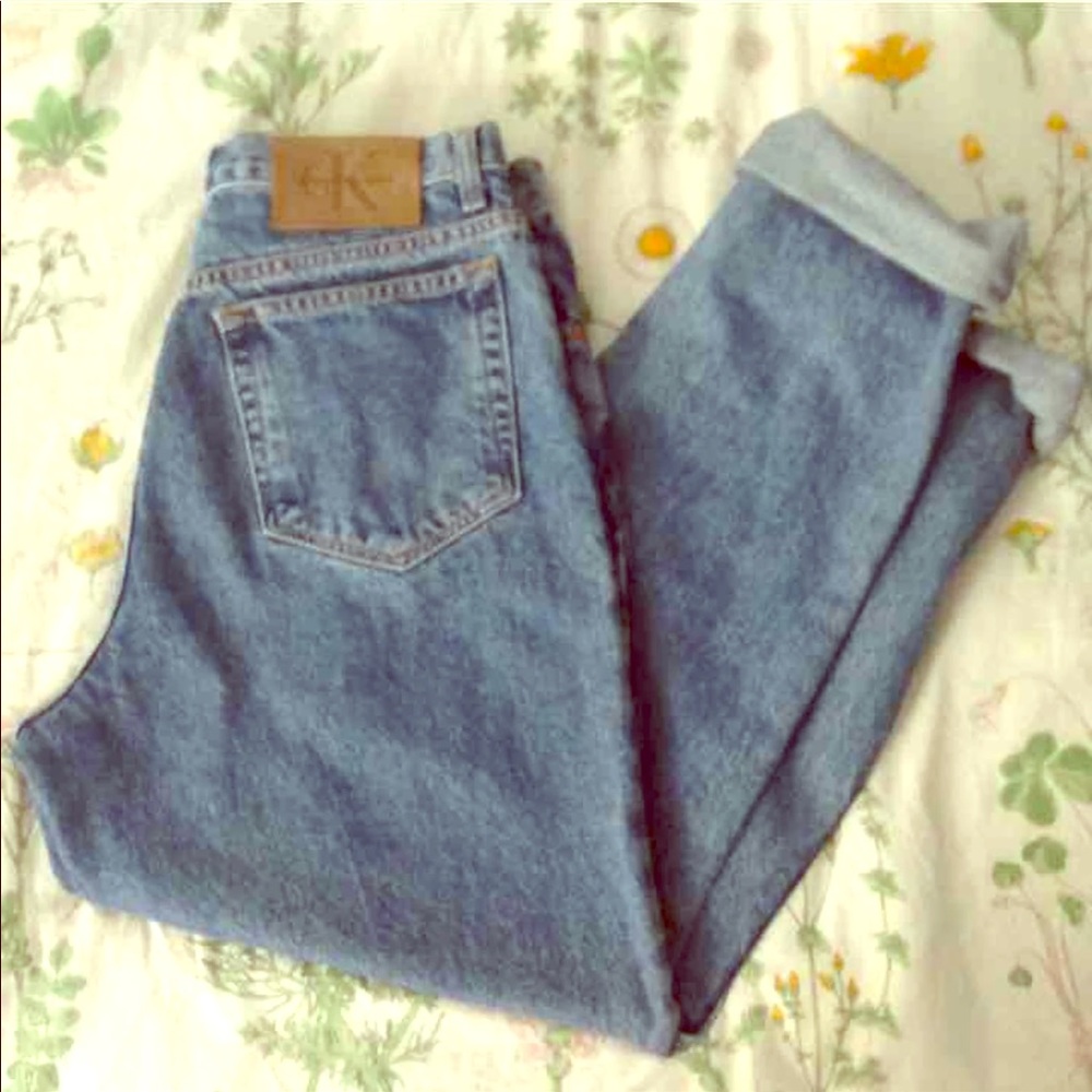 Vintage Calvin Klein high waisted jeans